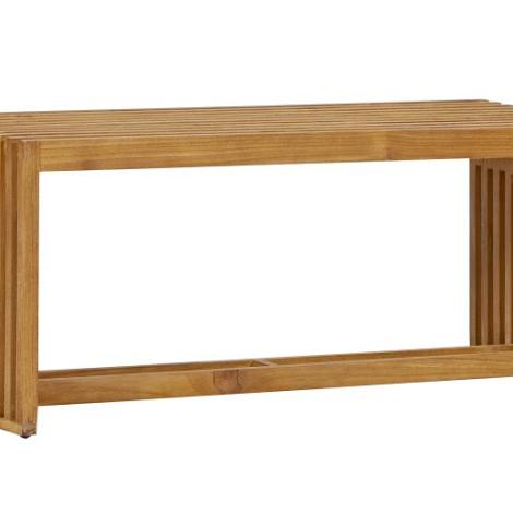 Teak loungeset - Riverside bijzet bankje