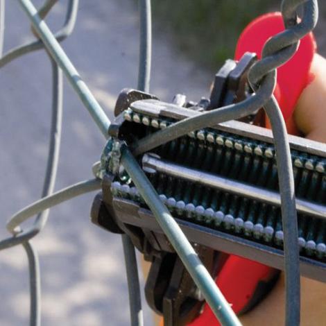 *Gabion toebehoren - Ringtang met automatische aanvoer