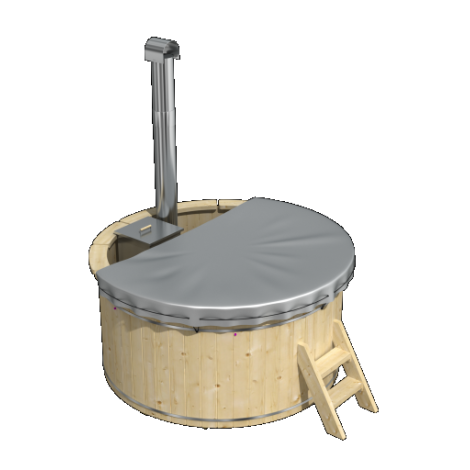 Hottub vurenhout ø200xH105cm