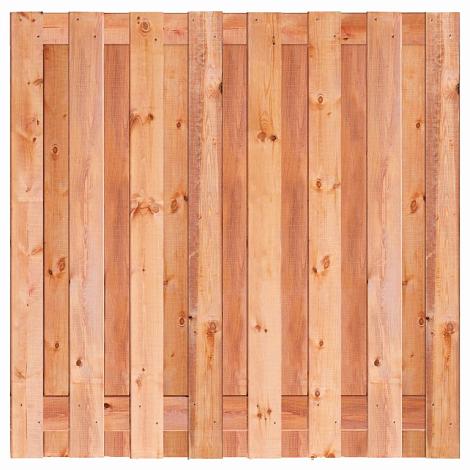 Tuinscherm Red Class Wood (15+2) 17-pl. - Marrakesh 180x180cm - schutting
