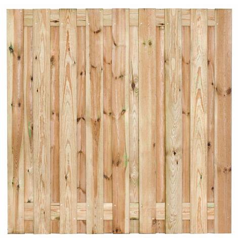 Tuinscherm geïmp. 19 planks (17+2) - Vasse 180x180cm - schutting