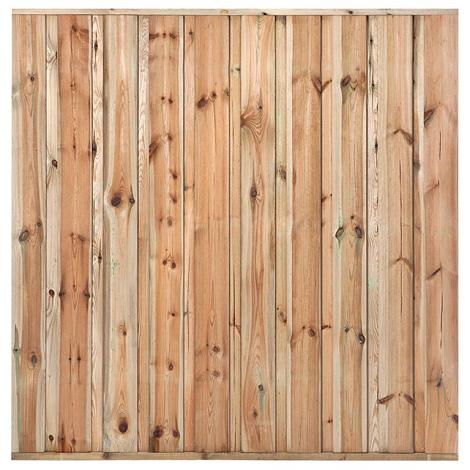 Tuinscherm geïmpregneerd 19 planks - Monaco H180xB180cm - schutting