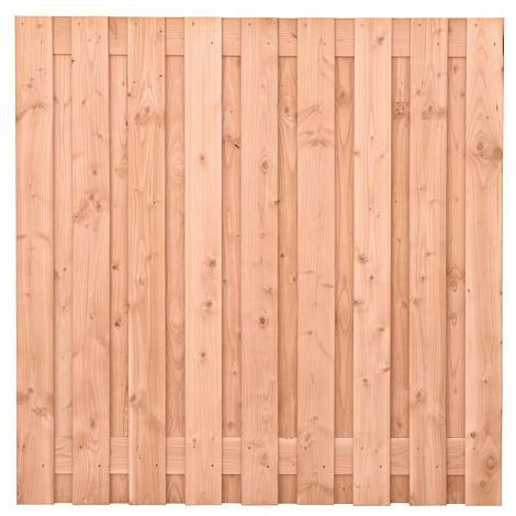 Tuinscherm lariks 19 planks (17+2) - Salzburg H180xB180cm - schutting