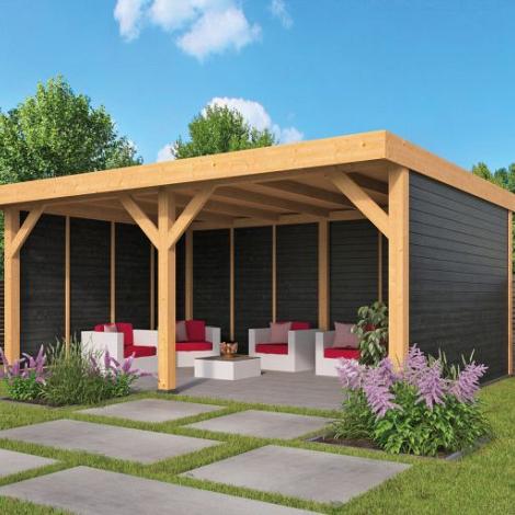 DHZ Plat dak Dalfsen - Zwart - 600x300cm