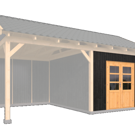 Voor- / achterwandmodule type P - 1980x2300mm