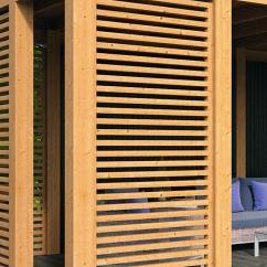 Wandmodule - Set 3 Spijlen wand B99xH234cm