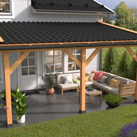 DHZ Veranda geschaafd - 400x300cm basis