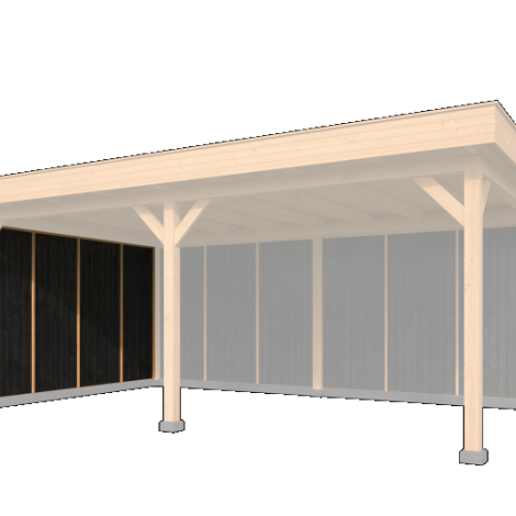Zijwandmodule type T - 3480x2300mm
