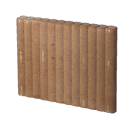 Palissadeband 6x40x50 bruin