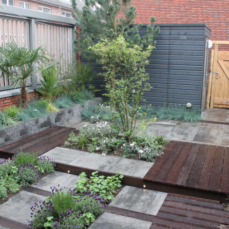 Platinum Line Light 60x60x4 Zwart/Grijs