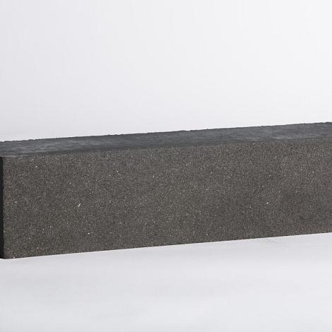 Patioblok Donker grijs 60x15x15cm strak