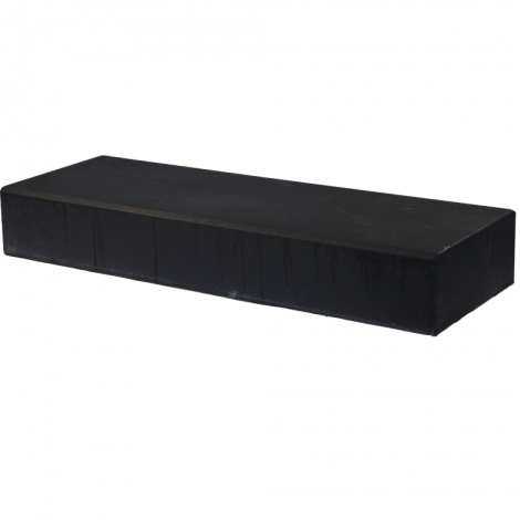 Traptrede Facetto 100x35x15 Zwart