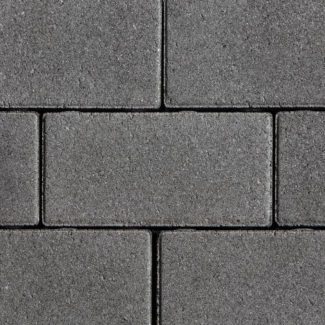 Topklinker XL - 31.5x10.5x8  Zwart/Grijs