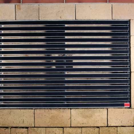 Schoonlopermat rubberstroken 60x40cm