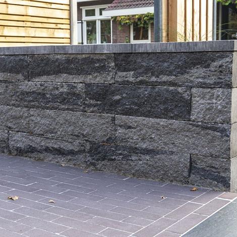 Splitton combi 12x15x60 - Zwart/Grijs