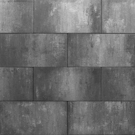 Fibraton 30x60x4 Zwart/Grijs