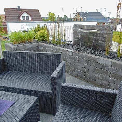 Tumbelwall 30x20x10cm Zwart