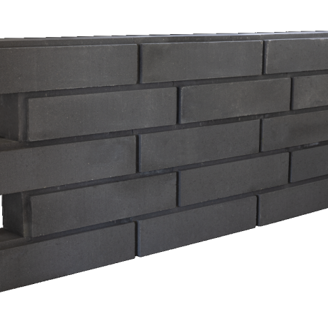 Allure Block Linea 15x15x60 - Zwart
