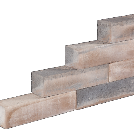 Lineablock 15x15x60 Bruin/Beige/Zwart