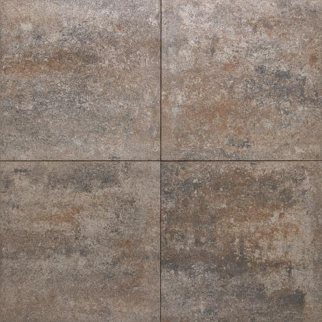 Meliton 60x60x6 Bruin/Beige/Zwart