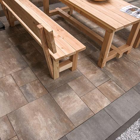 Meliton GR-WVB 6cm Bruin/Beige/Zwart