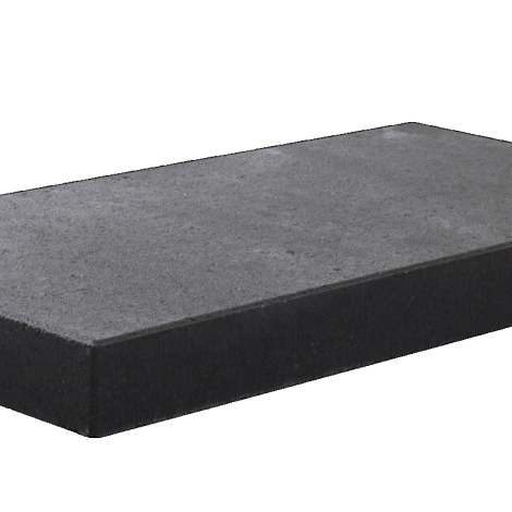 SMARTBLOCK AFDEKPL,25X50X4,5 ZWART