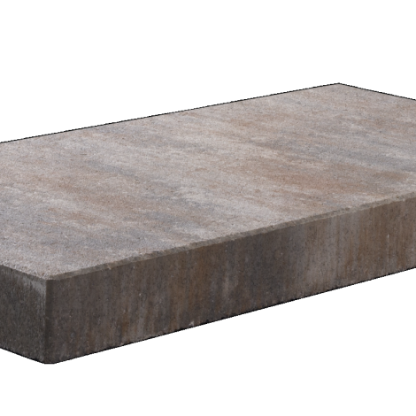SMARTBLOCK AFDEKPL,25X50X4,5 BRUIN/BEIGE/ZWART