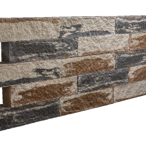 Splitton combi 12x15x60 - Bruin/Beige/Zwart