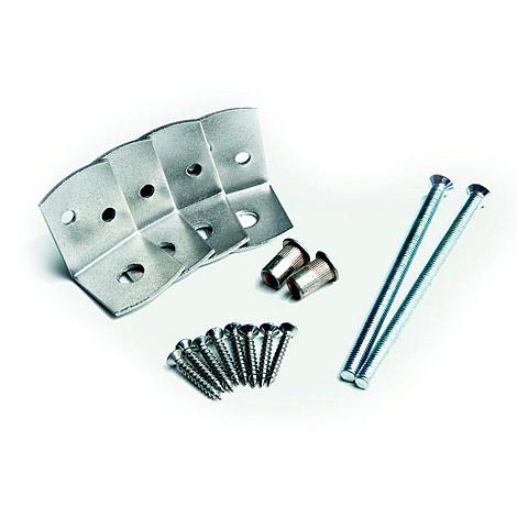 Schermsteun (4st) + Patentboutjes (2st) als set geleverd