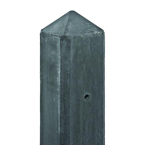 Tussenpaal antraciet glad voor motief platen 10 x 10 x 280 betonpaal