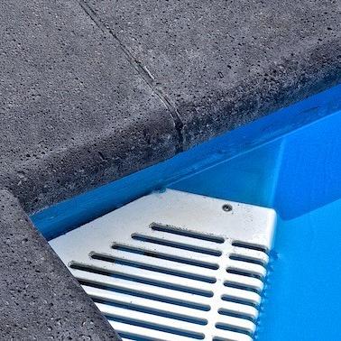 Schellevis zwembadrand hoekstuk 90°