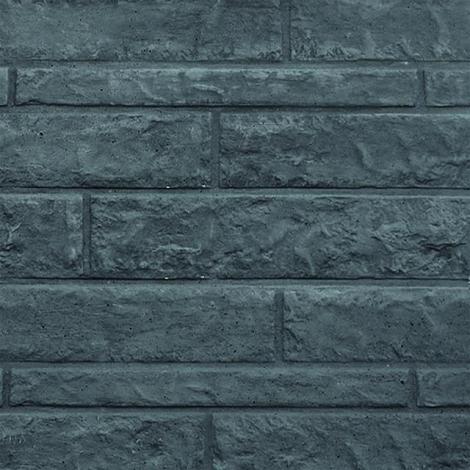 Onderplaat Rotsmotief dubbelzijdig 3.5 x 36x184 cm - Antraciet