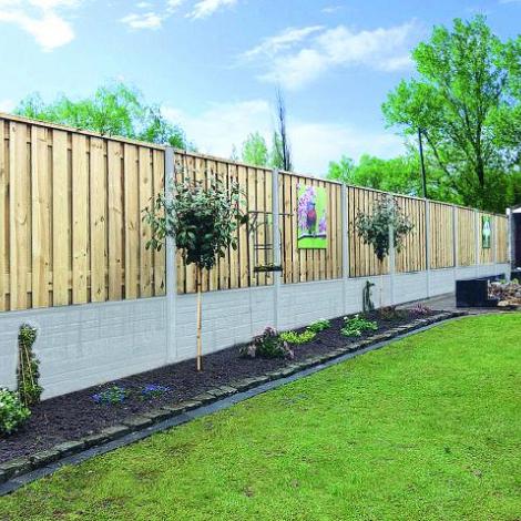 Rotsmotief dubbelzijdig onderplaat grijs 3.5 x 36x184