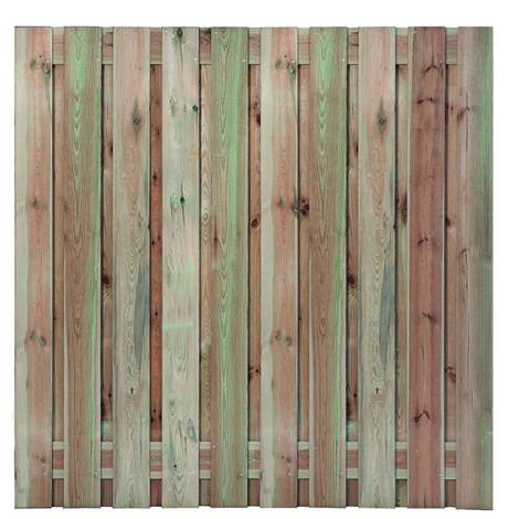 Tuinscherm geïmp. 21 planks (19+2) - Haaksbergen 180x180cm (15mm) - schutting