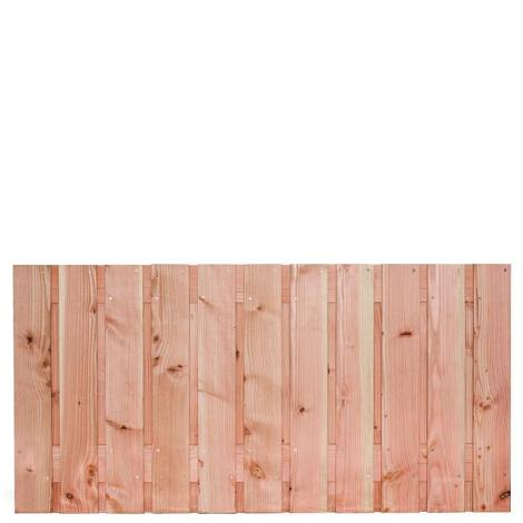 Tuinscherm lariks 23 planks (21+2) - Harz 90x180cm - schutting