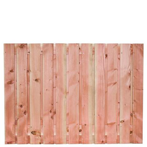 Tuinscherm lariks 23 planks (21+2) - Harz 130x180cm - schutting