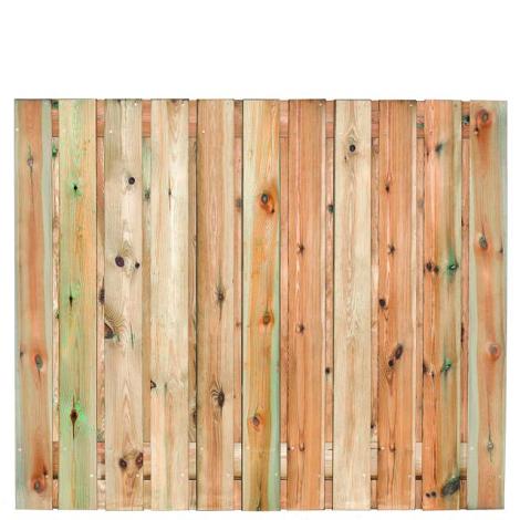 Tuinscherm geïmp. 23 planks (21+2) - Zaltbommel 150x180cm - schutting
