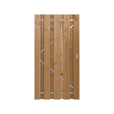 Deur Douglas ruw 190x100 frame Universeel