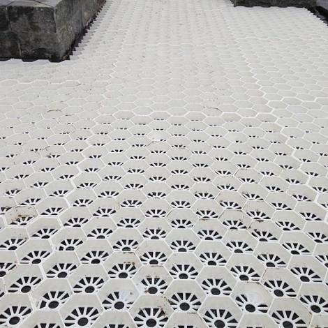 Grindplastic 91,2 x 65 x 3,4 Wit