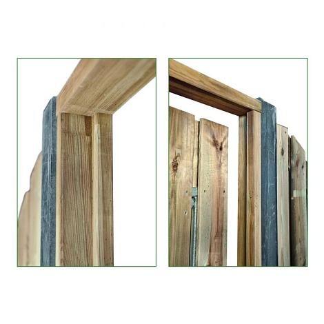 Tuindeurkozijn+aanslagligger-Geïmpregneerd