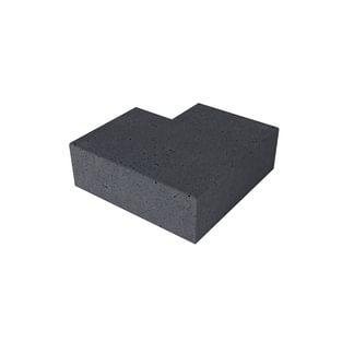 Schellevis hoekstuk trapelementen binnen 90° grijs