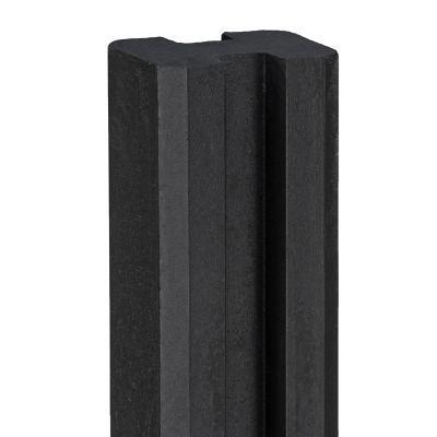 Berton©-sleufpaal 11.5x11.5 gecoat - 11.5x11.5x280cm eindmodel - Spaarne-serie