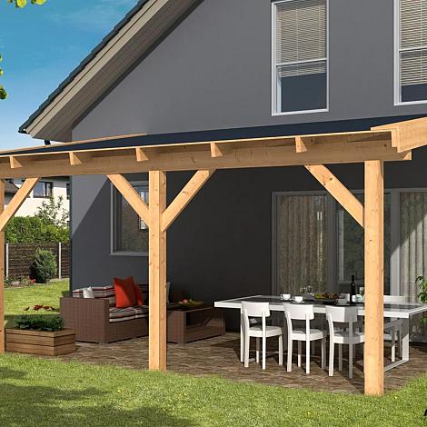 DHZ Veranda geschaafd - 400x300cm basis