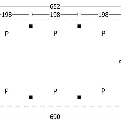 Oslo L Type 5 - Potdekselplank blank