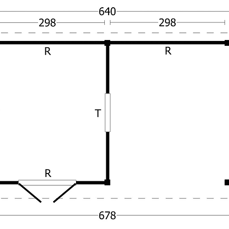 Oslo XL Type 4 - Potdekselplank blank