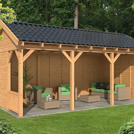 Hamar L Type 6 - Potdekselplank blank