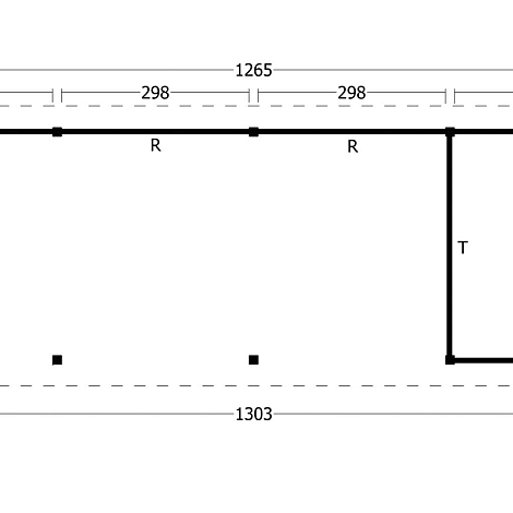 Hamar XL Type 10 - Potdekselplank blank
