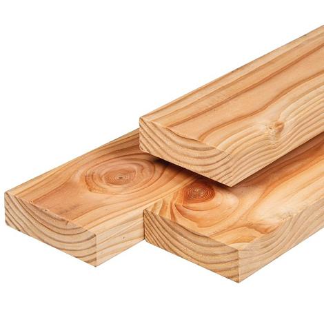 Douglas geschaafd ligger  - 4.5x14.5x500cm