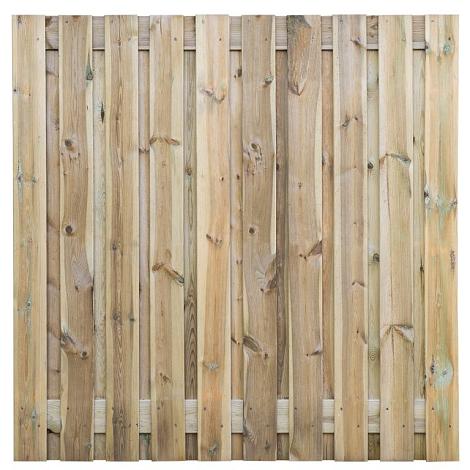 Tuinscherm geïmp. 21 planks (19+2) - Haaksbergen 180x180cm (15mm) - schutting
