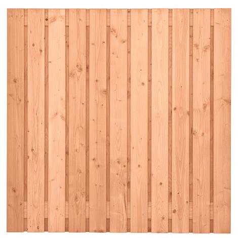 Tuinscherm lariks 23 planks (21+2) - Harz 180x180cm - schutting